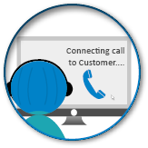 Remarketing - We send info to your staff to make a call